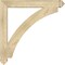Ekena Millwork Thorton Arts & Crafts Rough Sawn Bracket, Douglas Fir, 4"W x 36"D x 36"H BKT04X36X36THR03RDF - alternate 4
